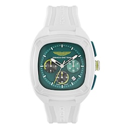 18850027 - Aston Martin Aramco Formula One Team Quartz 44mm Mens Watch Green Dial