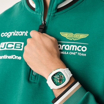 Aston Martin Formula 1 Quartz 44mm Mens Watch Green Dial