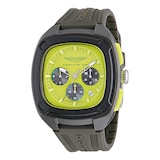 Aston Martin Aramco Formula One ™ Team Quartz 44mm Mens Watch Yellow Dial