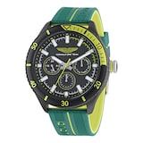 Aston Martin Aramco Formula One ™ Team Quartz 46mm Mens Watch Black Dial