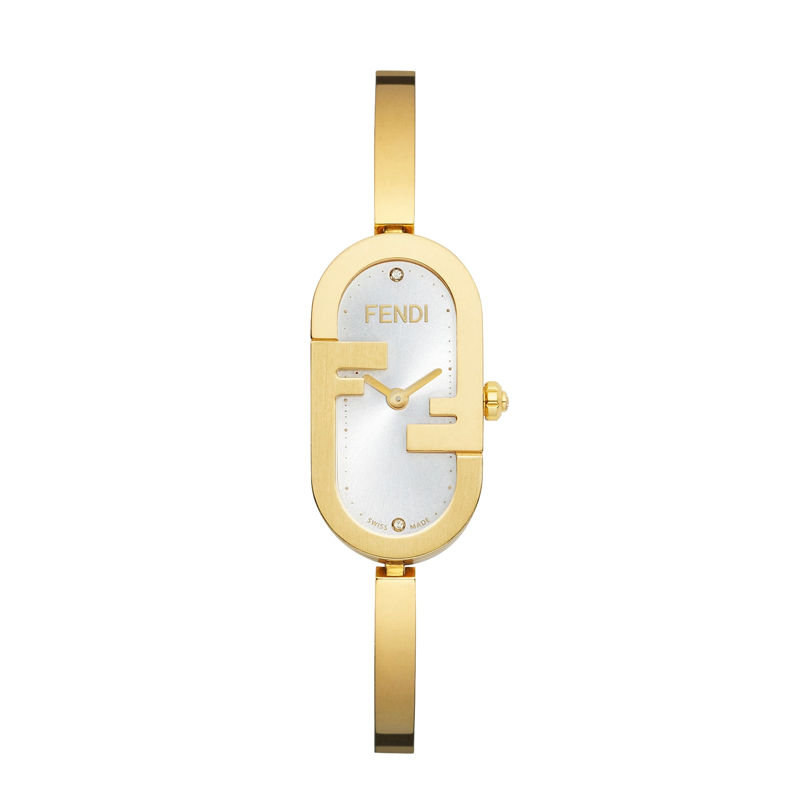 O’Lock Vertical 14.80mm X 28.30mm - Oval watch with O’Lock logo