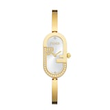 Fendi O'Lock Vertical 14.80mm X 28.30mm - Oval watch with FF logo