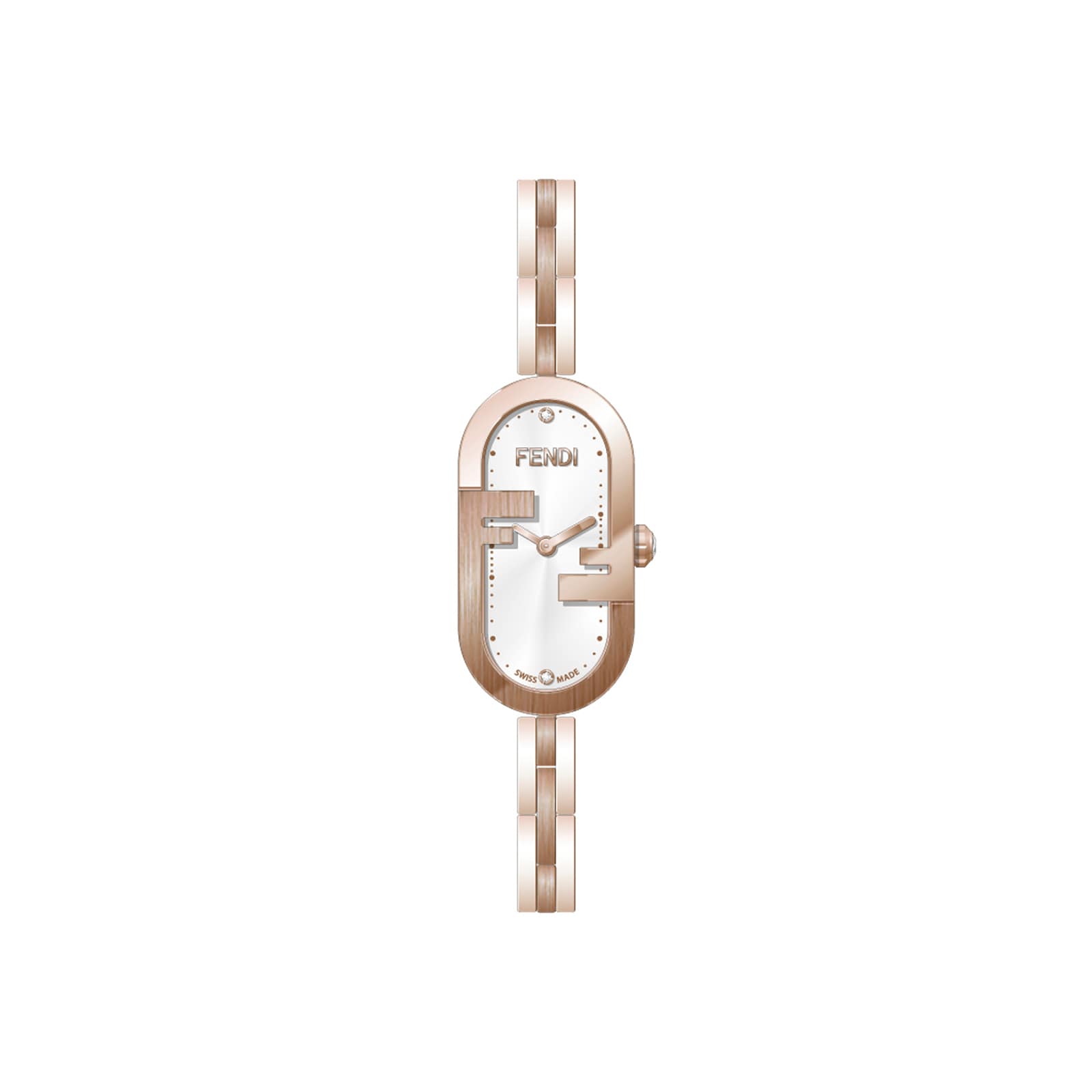 Fendi O'Lock Vertical 14.80mm X 28.30mm Watch