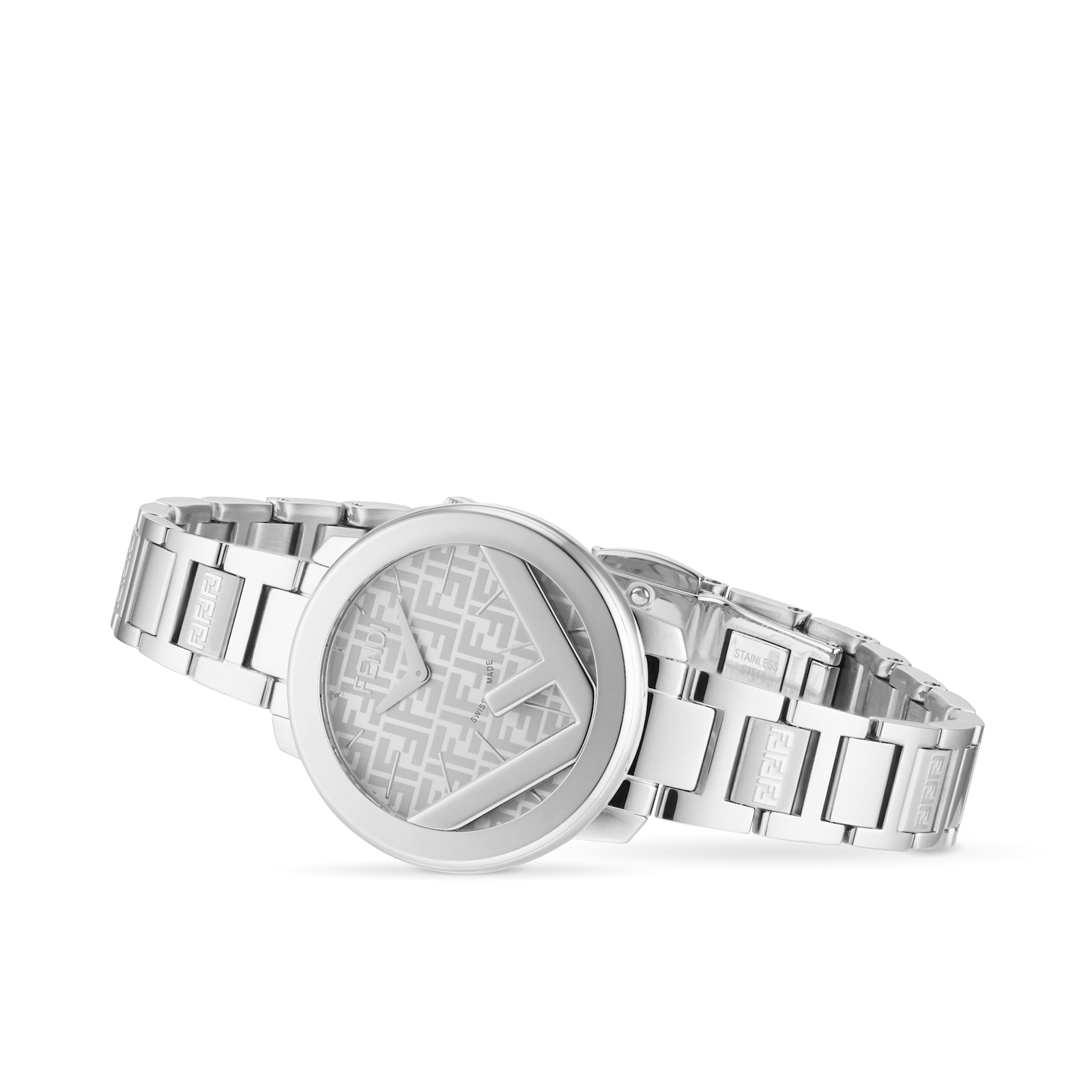 FENDI F is Fendi 28mm Ladies Watch Silver FOW976A17IF0QW0 | Watches Of ...