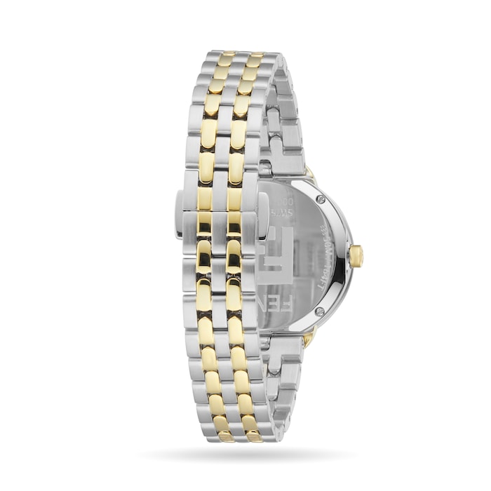 FENDI Forever Fendi Round 30mm Ladies Watch Gold Stainless Steel