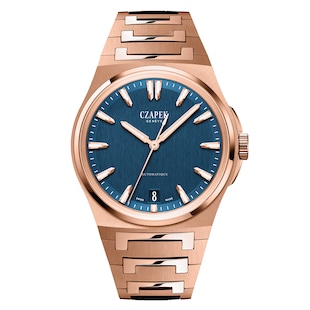 Czapek Antarctique Mount Erebus Deep Blue Full Rose Gold 5N Limited Edition
