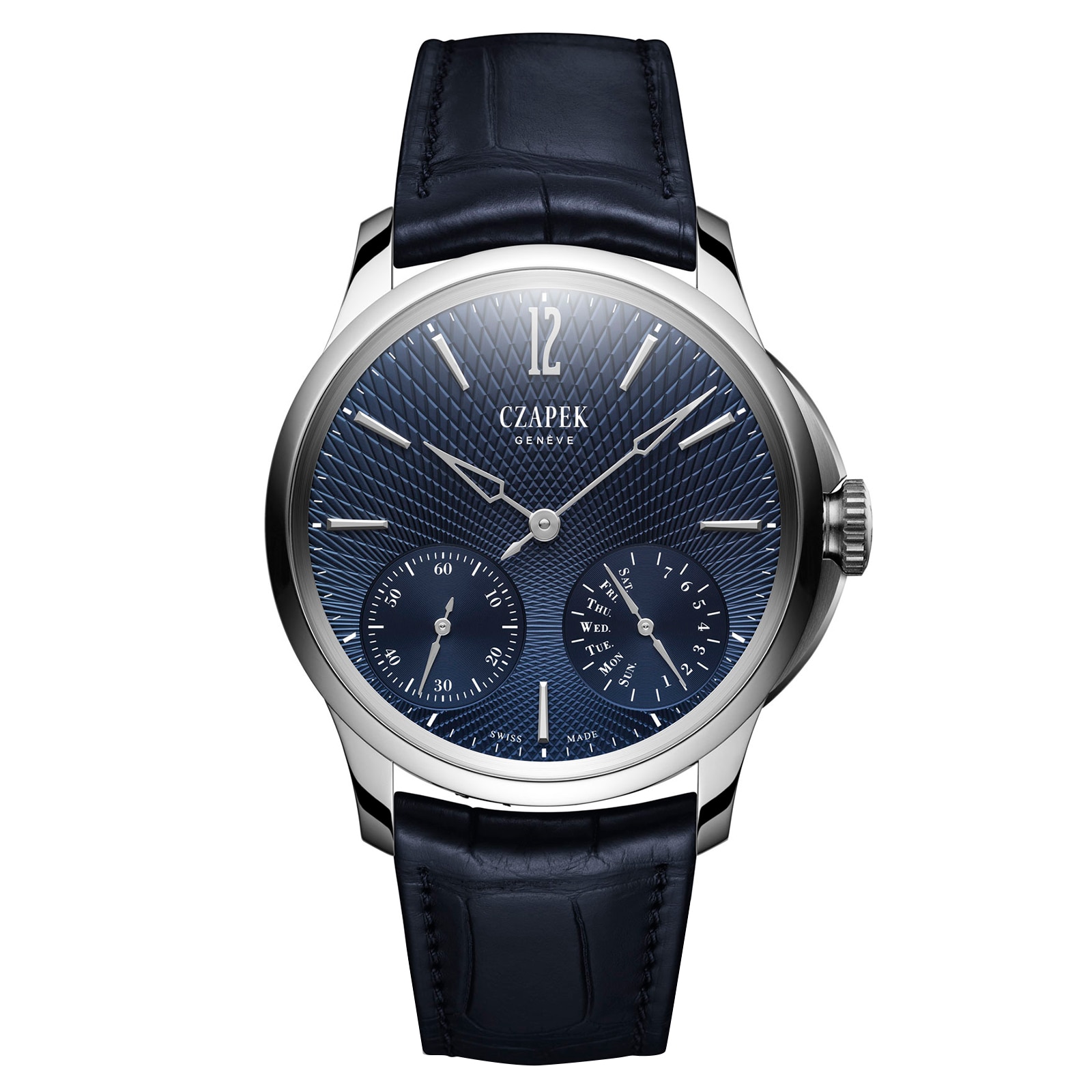 Czapek Quai Des Bergues NO 17 Double Soleil Deep Blue Limited Edition