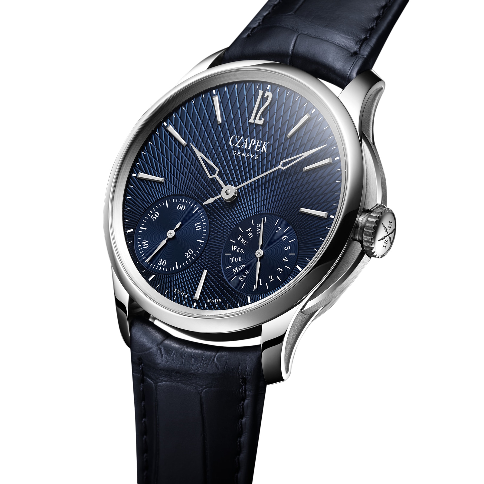 Czapek Quai Des Bergues NO 17 Double Soleil Deep Blue Limited Edition