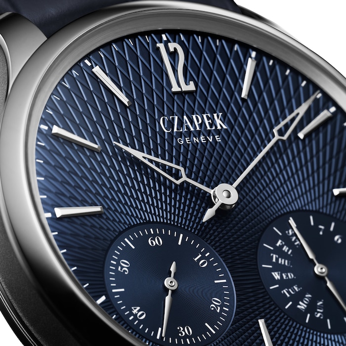 Czapek Quai Des Bergues NO 17 Double Soleil Deep Blue Limited Edition