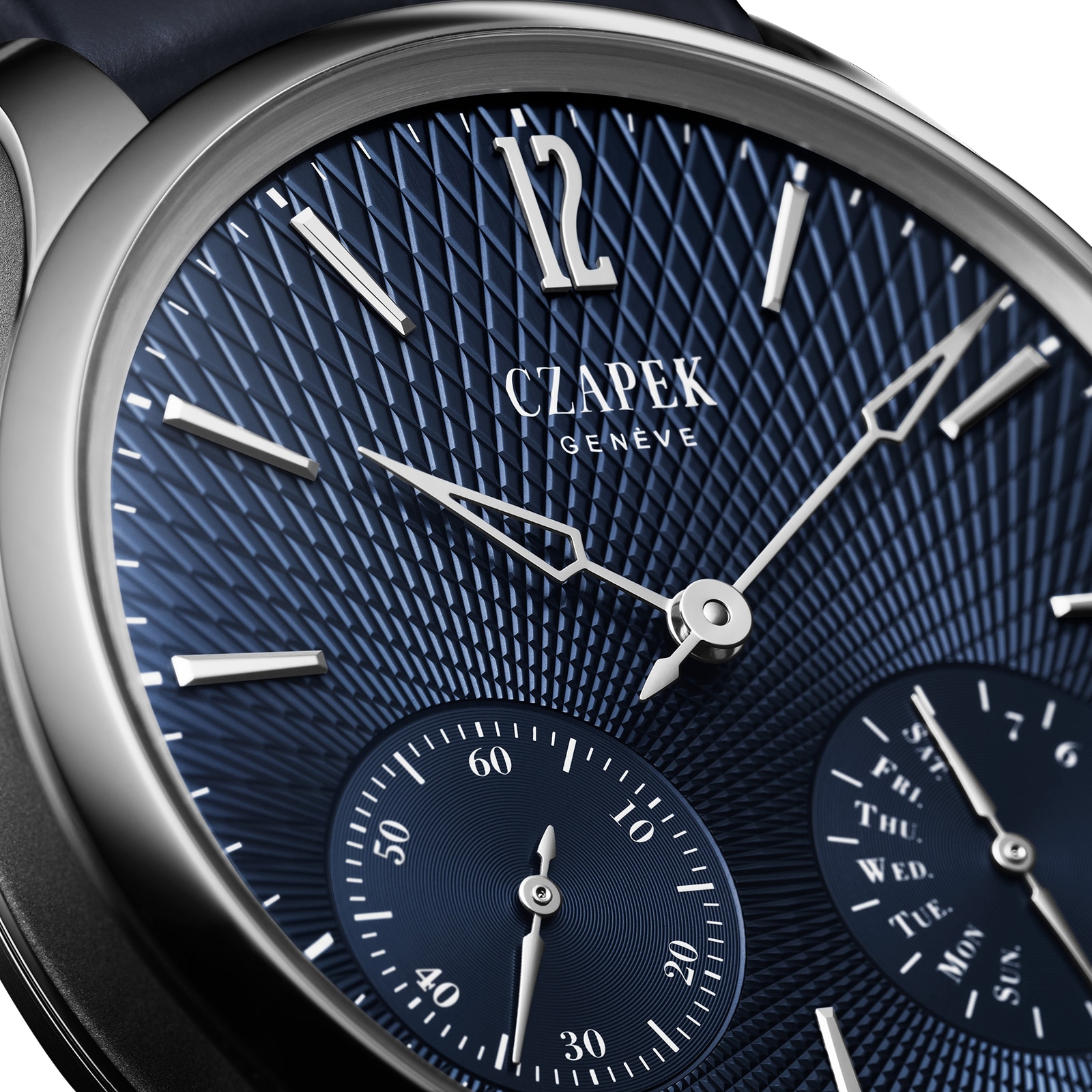 Czapek Quai Des Bergues NO 17 Double Soleil Deep Blue Limited Edition