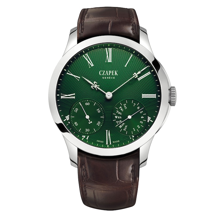 Czapek Quai des Bergues Emerald Green L