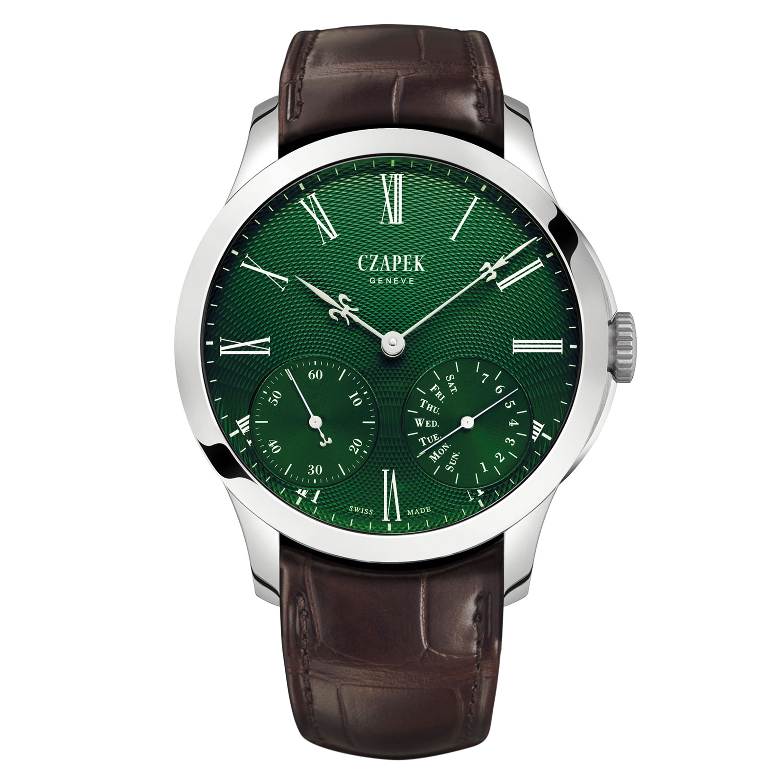 Czapek Quai des Bergues Emerald Green L Czapek Quai des Bergues Emerald Green L