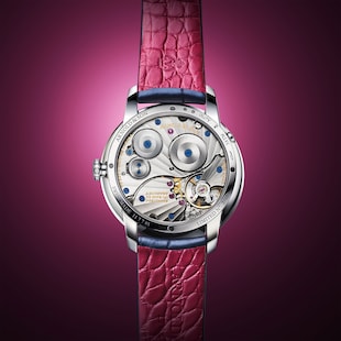 Arnold And Son Perpetual Moon Eclipse I 38mm Limited Edition Mens Watch Blue