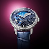 Arnold And Son Perpetual Moon Eclipse I 38mm Limited Edition Mens Watch Blue