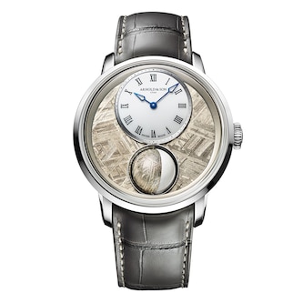 Arnold And Son Luna Magna Platinum Meteorite 44mm Limited Edition Mens Watch Beige Arnold And Son Luna Magna Platinum Meteorite 44mm Limited Edition Mens Watch Beige