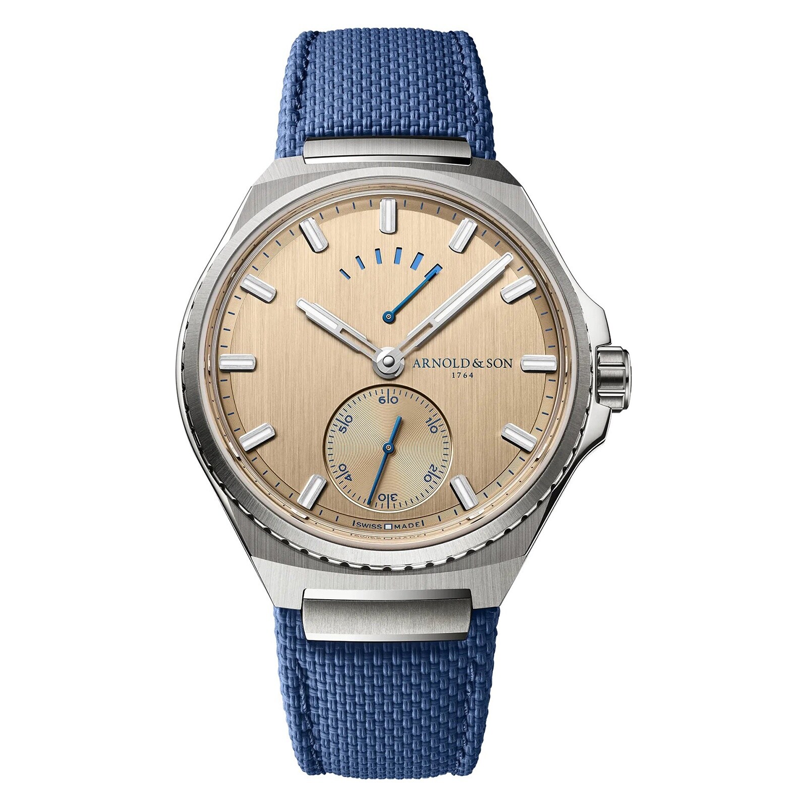 Arnold And Son Chronometry Longitude Titanium 42.5mm Watch Gold