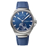 Arnold And Son Chonometry Longitude Titanium 42.5mm Mens Watch Blue