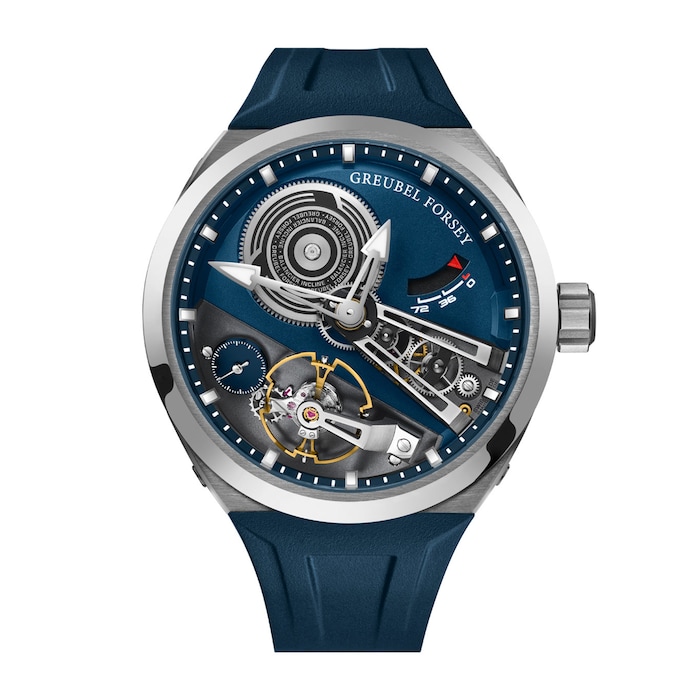 Greubel Forsey Balancier Convexe S2 41.5mm Limited Edition Mens Watch Blue