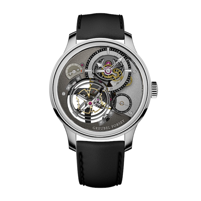 Greubel Forsey Tourbillon Cardan 45.5mm Mens Watch Grey