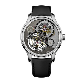 Greubel Forsey Tourbillon Cardan 45.5mm Mens Watch Grey