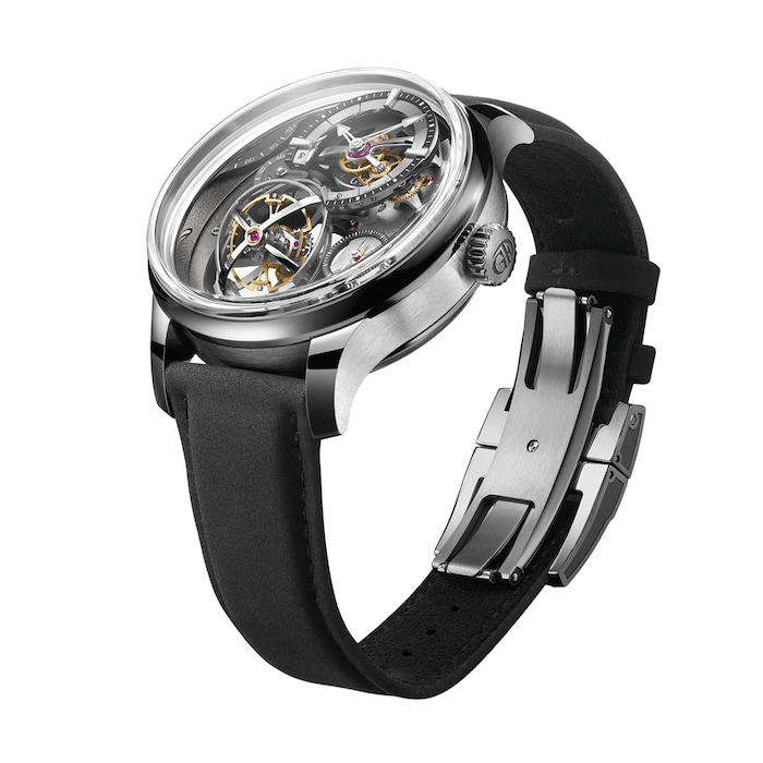 Greubel Forsey Tourbillon Cardan 45.5mm Mens Watch Grey