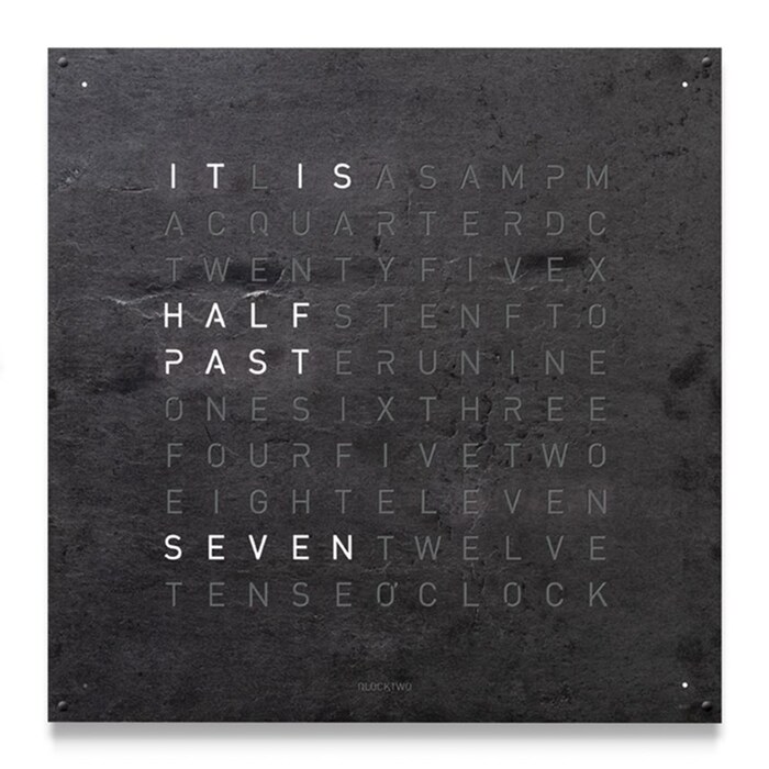 QLOCKTWO Large Creators Edition Clock - Metamorphite