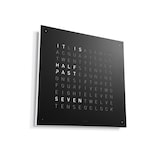 QLOCKTWO Classic Steel Powder Coated Cover - Black Pepper