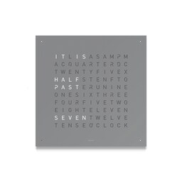 18930066 - CLASSIC Stainless Steel Grey Wall Clock 45cm