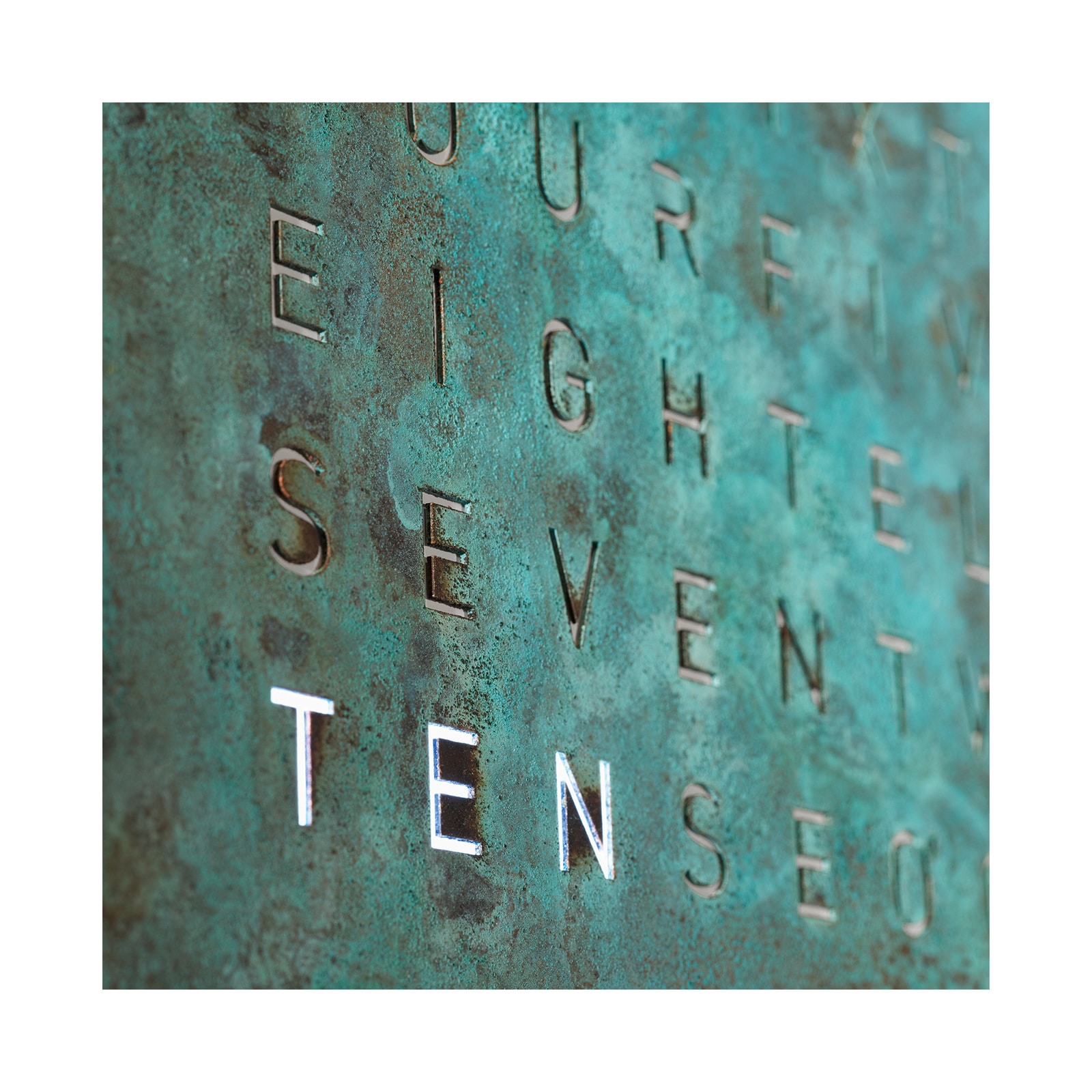 QLOCKTWO CLASSIC Creator's Edition Vintage Copper Wall Clock 45cm