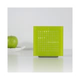 QLOCKTWO TOUCH Lime Juice Acrylic Table Clock 13.5cm
