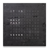 QLOCKTWO LARGE Creator's Edition Metamorphite Wall Clock 90cm