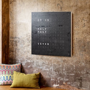 QLOCKTWO LARGE Creator's Edition Metamorphite Wall Clock 90cm