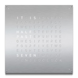 18930142 - LARGE Stainless Steel Wall Clock 90cm