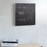 QLOCKTWO CLASSIC Creator's Edition Metamorphite Wall Clock 45cm