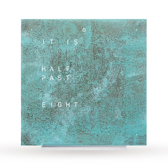 QLOCKTWO TOUCH Creator's Edition Vintage Copper Table Clock 13.5cm