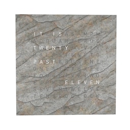 18930175 - Earth 45 Creators Clock Glintscape White