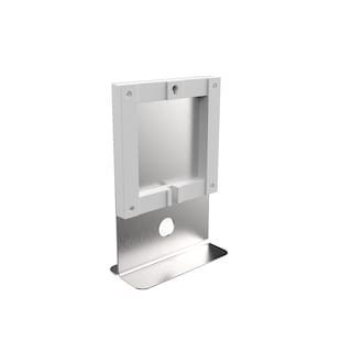 QLOCKTWO Earth 13.5 Silver Stand