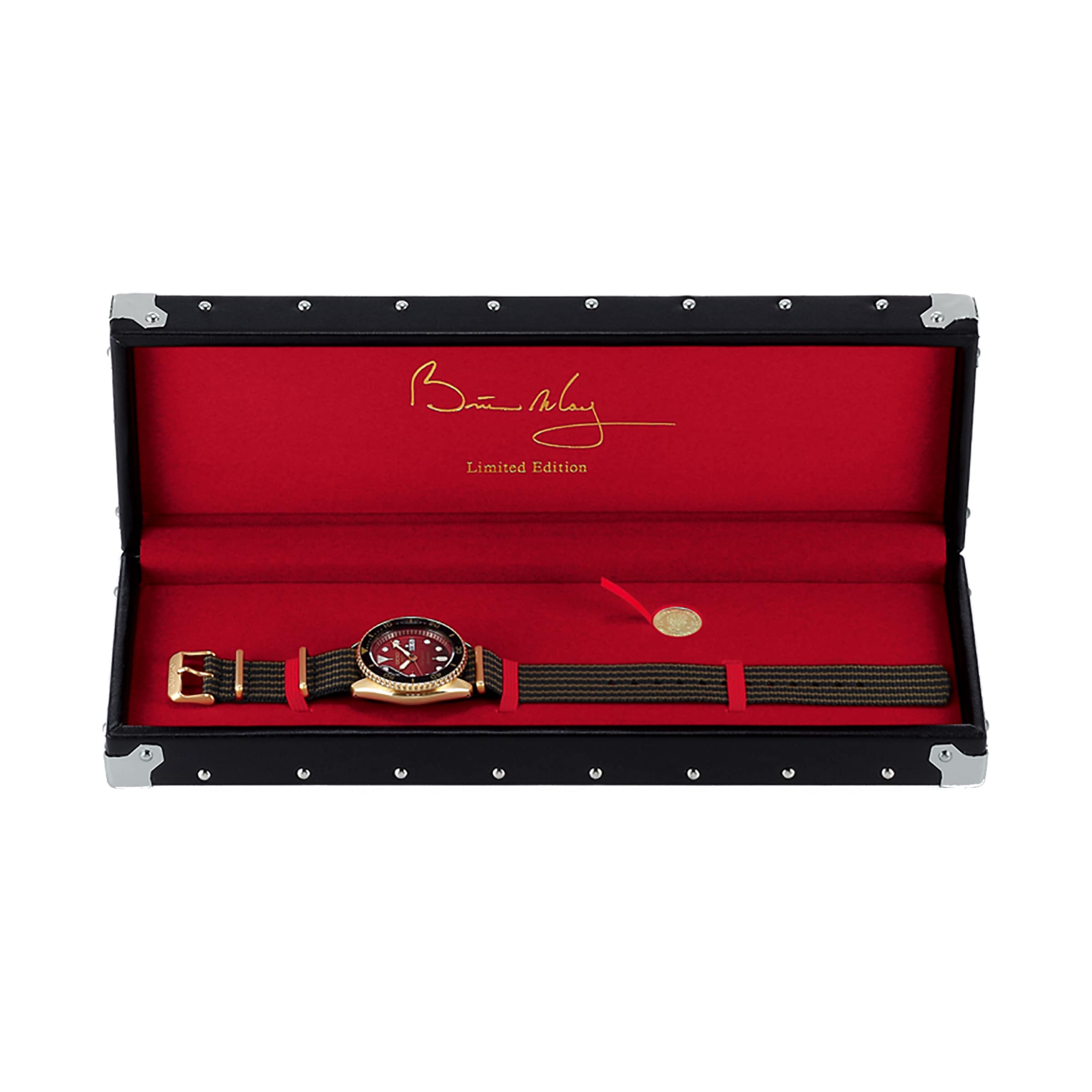 Brian may seiko red special hot sale