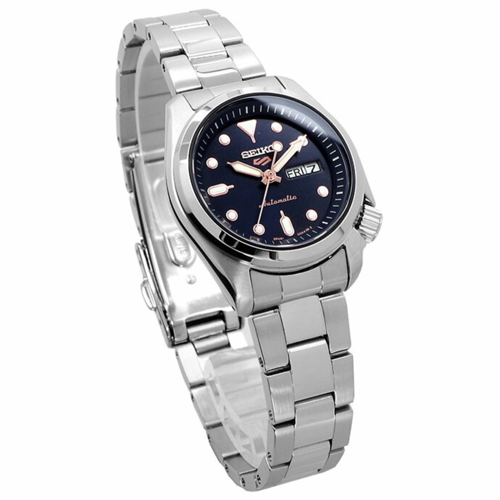 SEIKO Compact 28mm Blue Ladies Watch