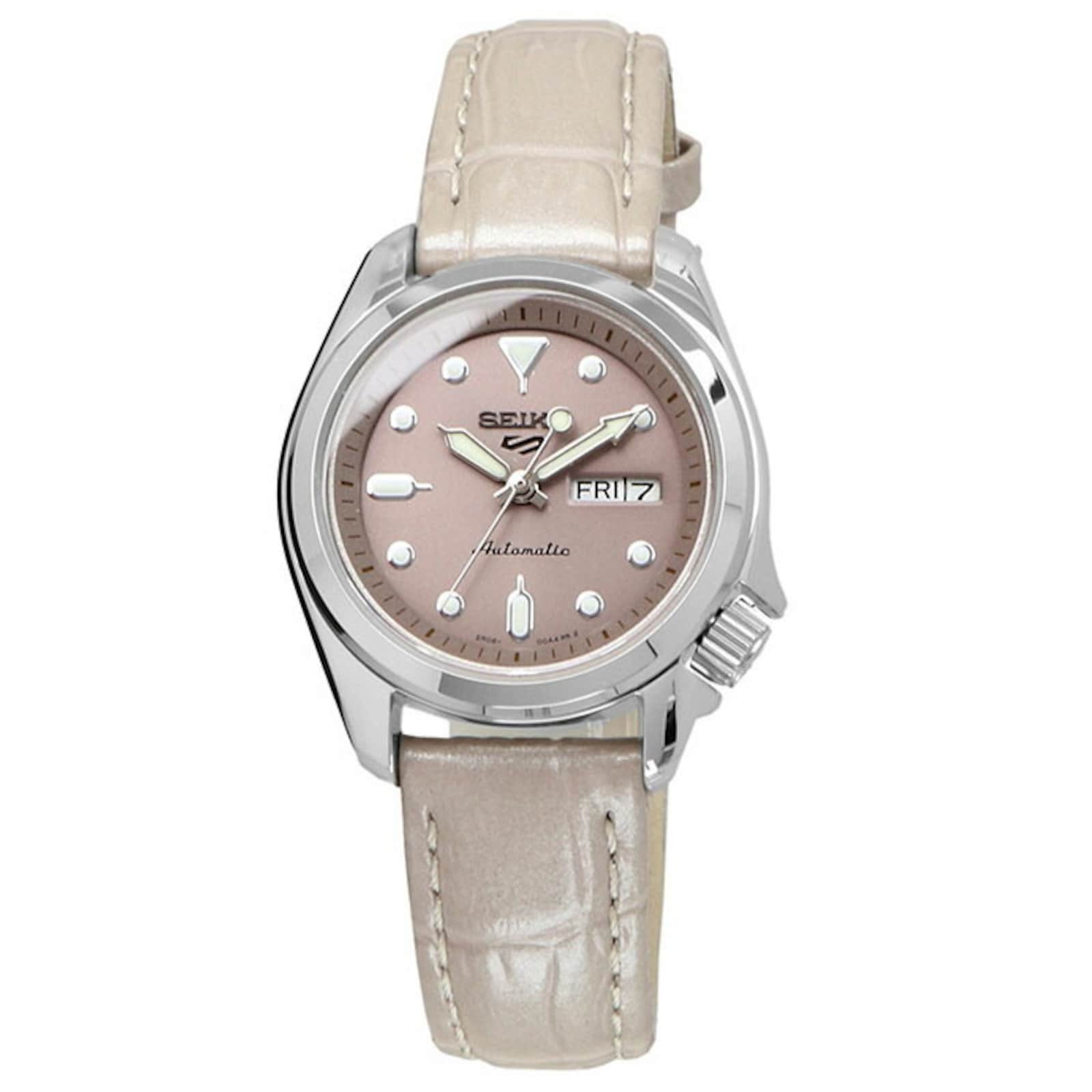 SEIKO Compact 28mm Cream Ladies Watch SRE005K1 | Watches Of Switzerland UK