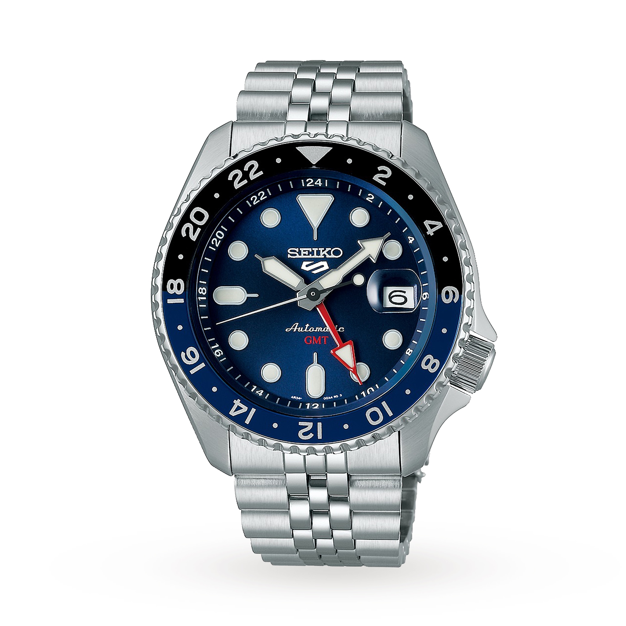 Seiko 5 Sports 'Blueberry' GMT SKX Re-Interpretation 42.5mm Mens Watch Seiko 5 Sports 'Blueberry' GMT SKX Re-Interpretation 42.5mm Mens Watch