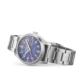 Seiko 5 Sports Blue 39.5mm Mens Watch