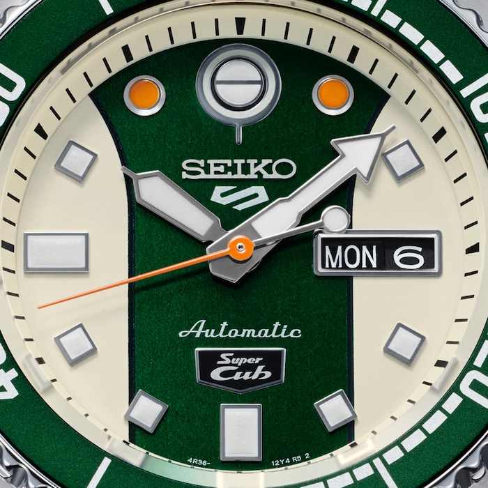 Seiko 5 Sports x Honda Super Cub 42.5mm Mens Watch - Limited Edition