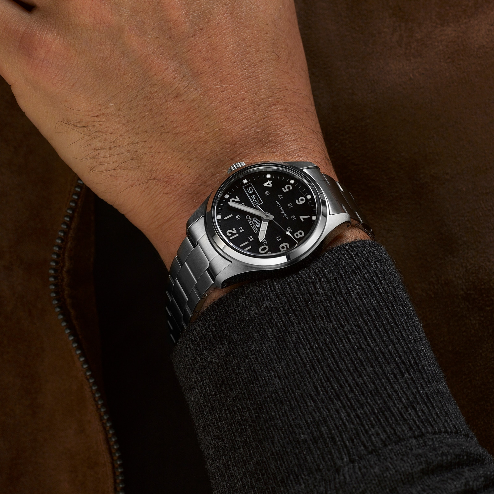 Seiko 5 Sports 5 Sports 'In the metal' Midfield Sports Style Seiko 5 Sports 5 Sports 'In the metal' Midfield Sports Style
