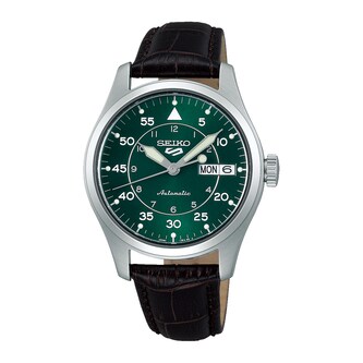 Seiko 5 Sports 'Kelly Green Flieger' Suit Style Seiko 5 Sports 'Kelly Green Flieger' Suit Style