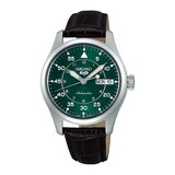 Seiko 5 Sports 'Kelly Green Flieger' Suit Style