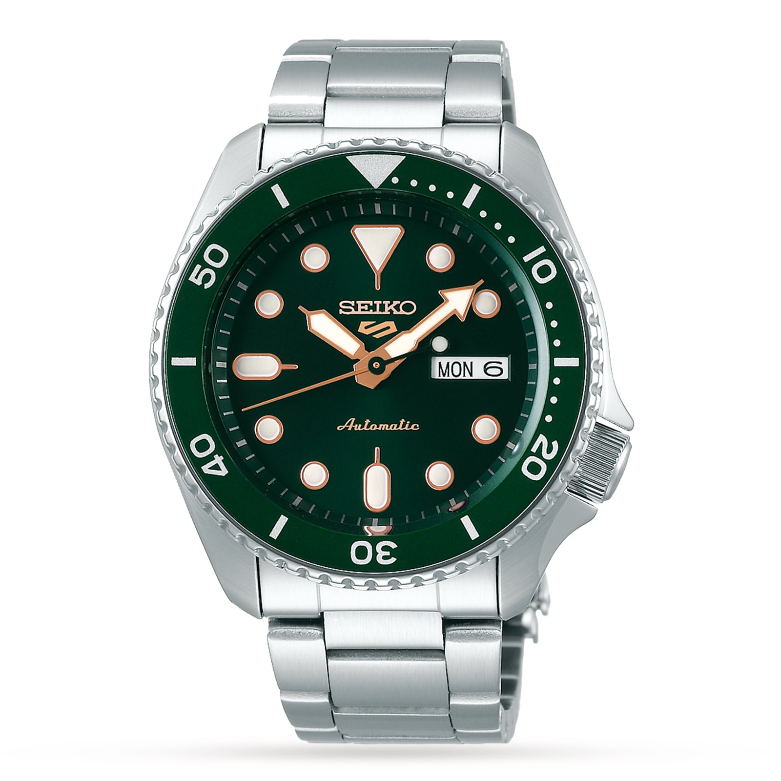 5 Sports 42mm Mens Watch - Green