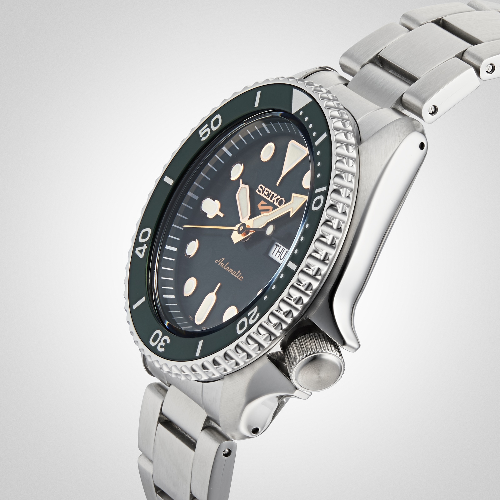 Seiko 5 Sports 42mm Mens Watch - Green