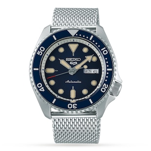 Seiko 5 Sports 42mm Mens Watch - Blue