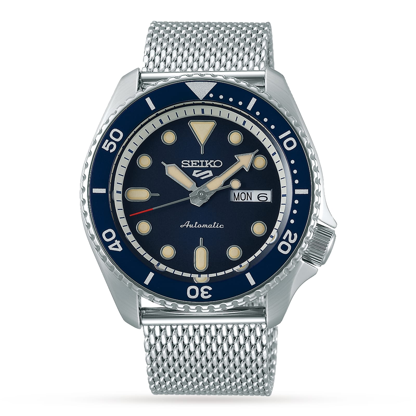 Seiko 5 Sports 42mm Mens Watch - Blue SRPD71K1 | Watches Of Switzerland UK